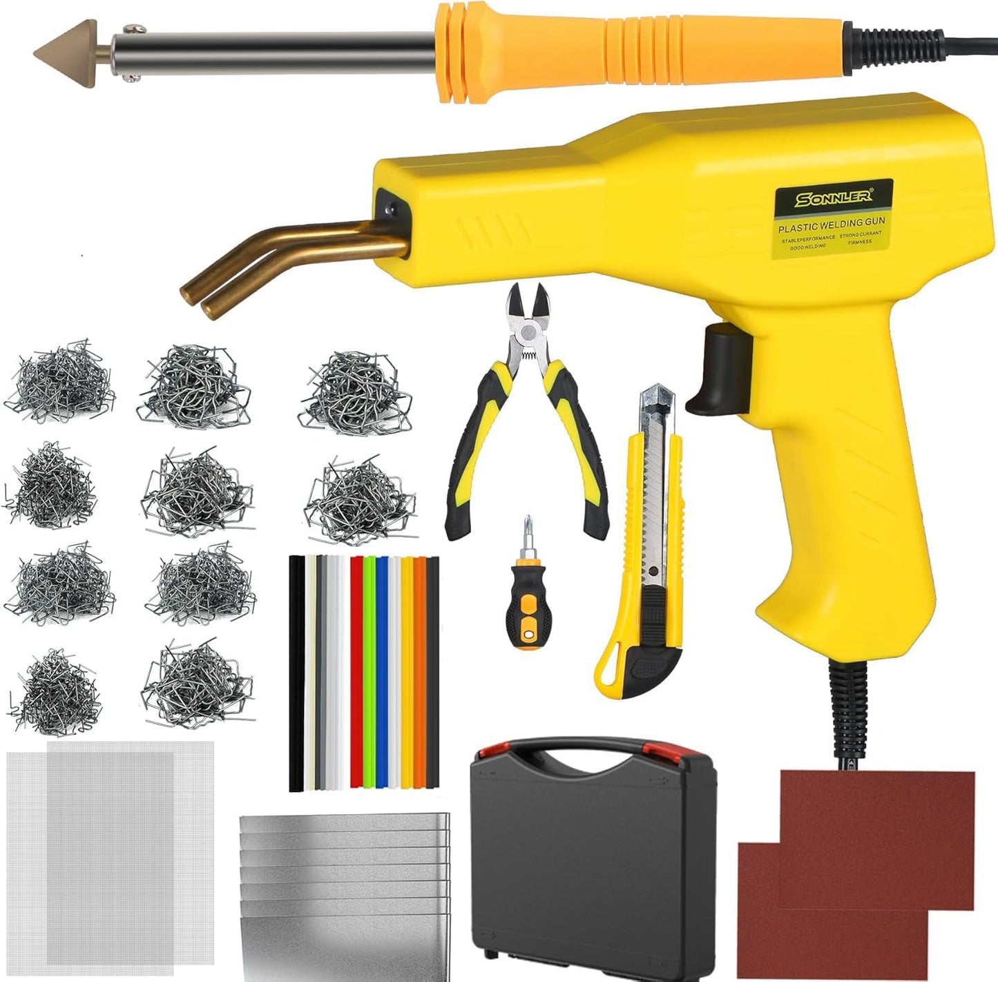 Plastic Welder 2 in 1 Kit for Efficient Car Bumper Repairs