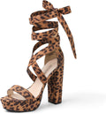 DREAM PAIRS High Heels Chunky Block Platform Heels (Style LLP4)