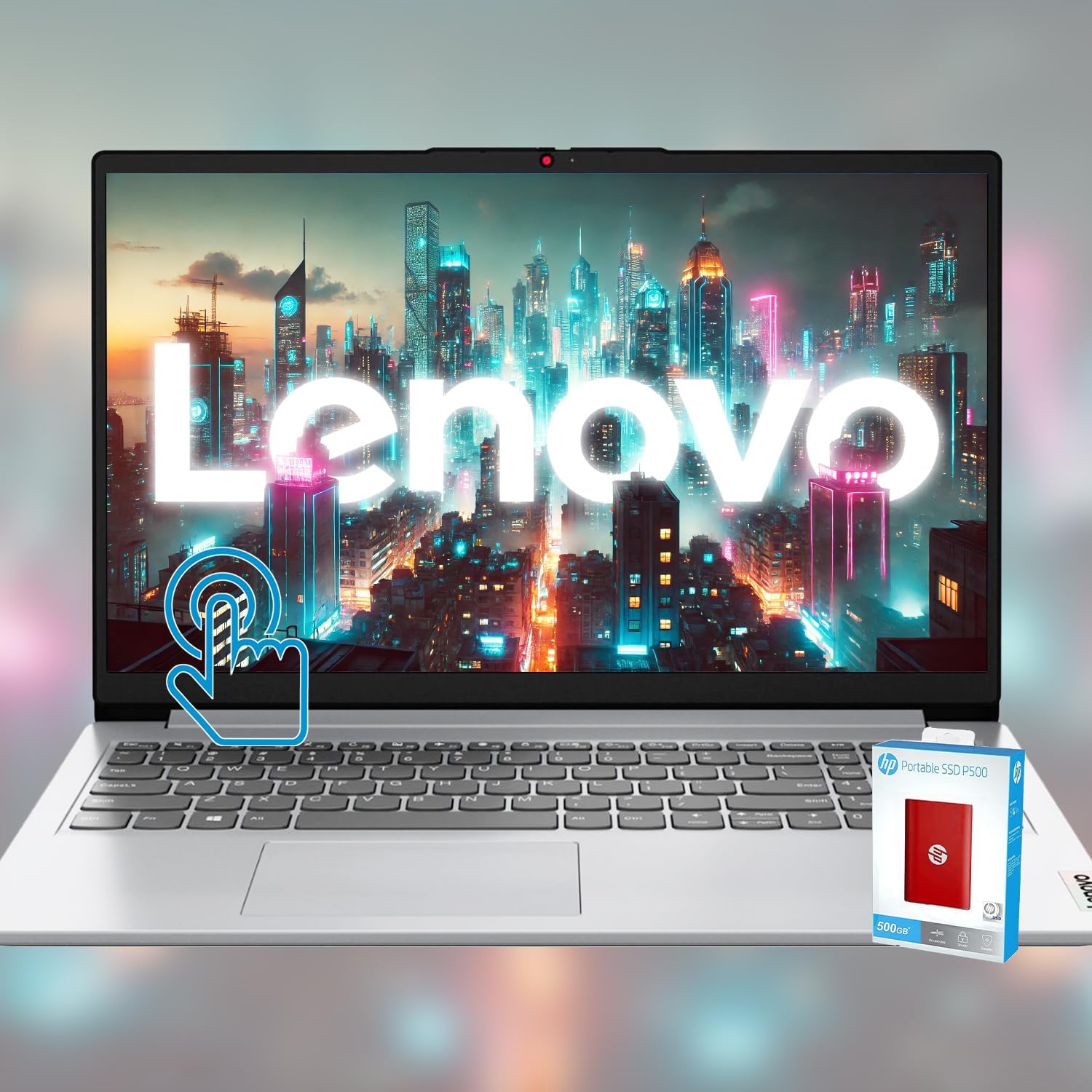 Lenovo Idea 15 Touchscreen Laptop - Core i3 - 40GB RAM - 1TB Storage - Windows 11 Pro