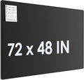 MaxGear Extra Large Bulletin Board 72 in x 48 in - Foldable Felt