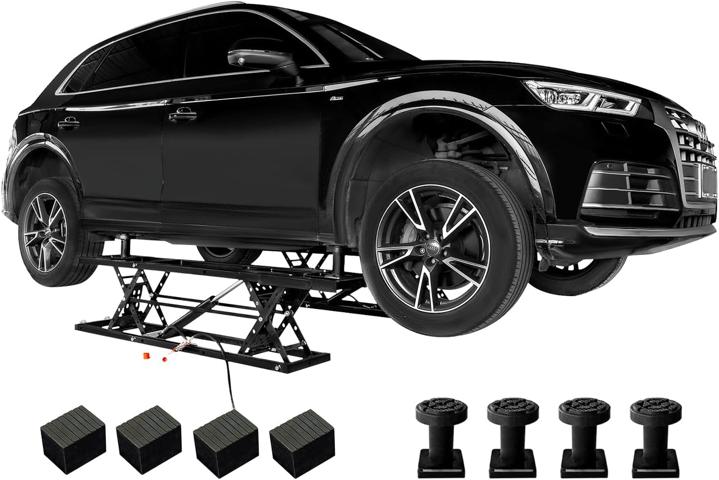Albott 7000 LBS Portable Car Lift for Safe Vehicle Maintenance