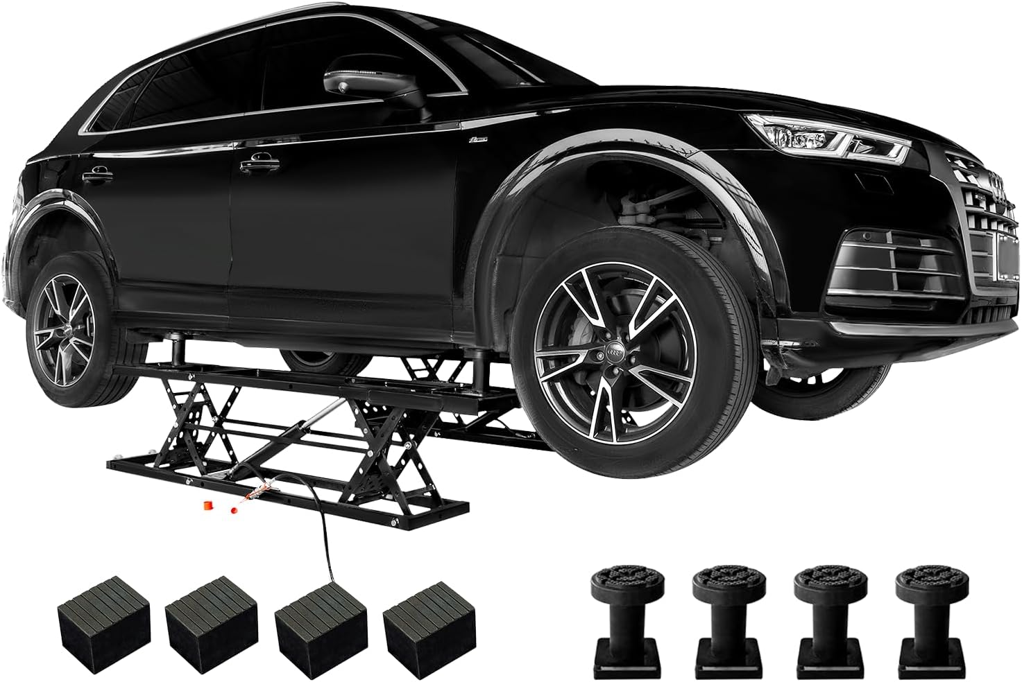 Albott 7000 LBS Portable Car Lift for Safe Vehicle Maintenance