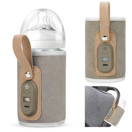 Portable Rechargeable Baby Bottle Warmer - On-the-Go Comfort