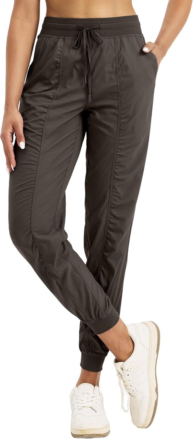 Willit Women's Workout Jogger Pants for Hiking and Casual Wear