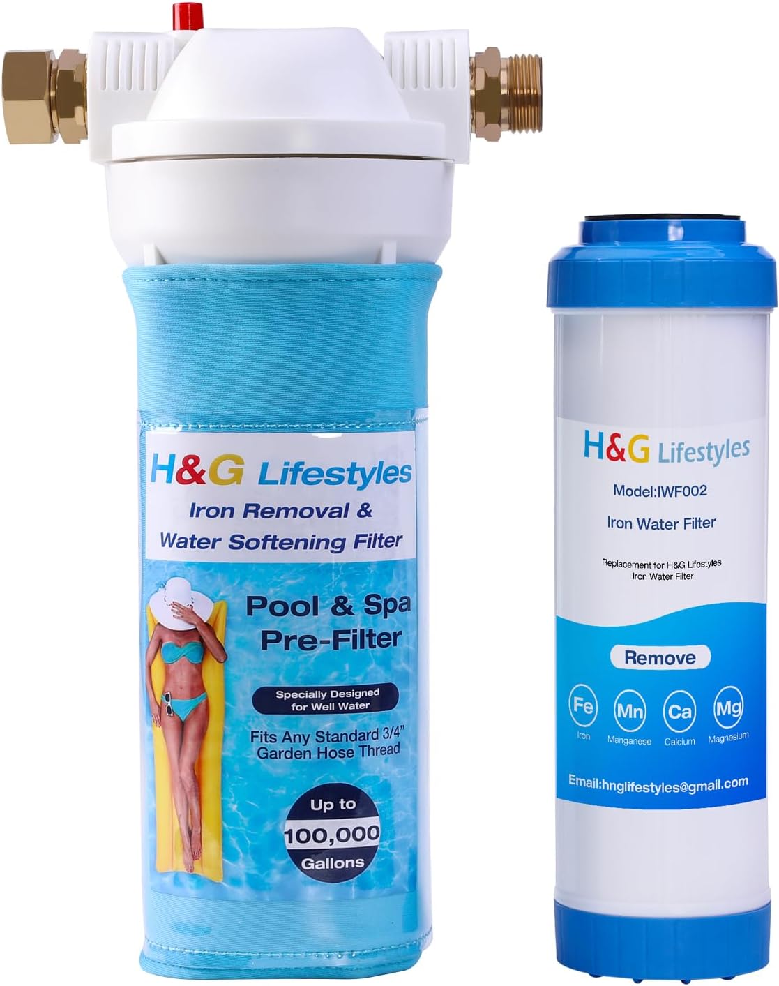 H&G lifestyles Hose Filter for Pool Filling and Garden Use