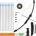 40ft Youth Bow and Arrow Set for Kids 8-12 & Teens - Ambidextrous