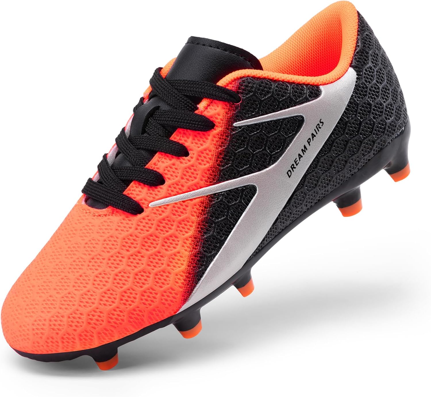 DREAM PAIRS Kids Soccer Cleats for Firm Ground Football Play