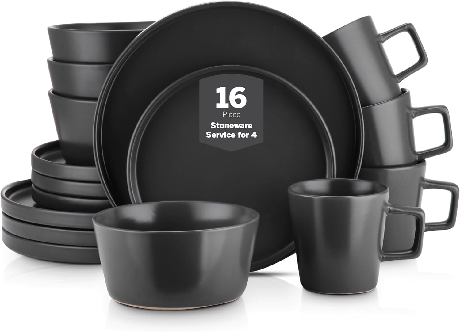 Stone Lain Celina 16 Piece Dinnerware Set for Modern Dining