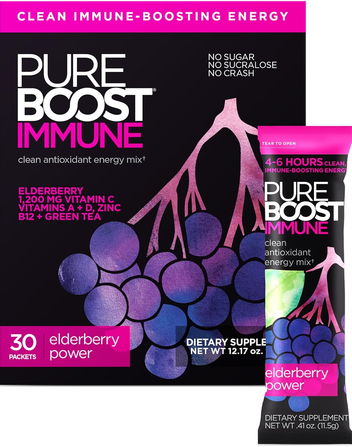 Pureboost Immune Clean Energy Booster for Vitality and Health