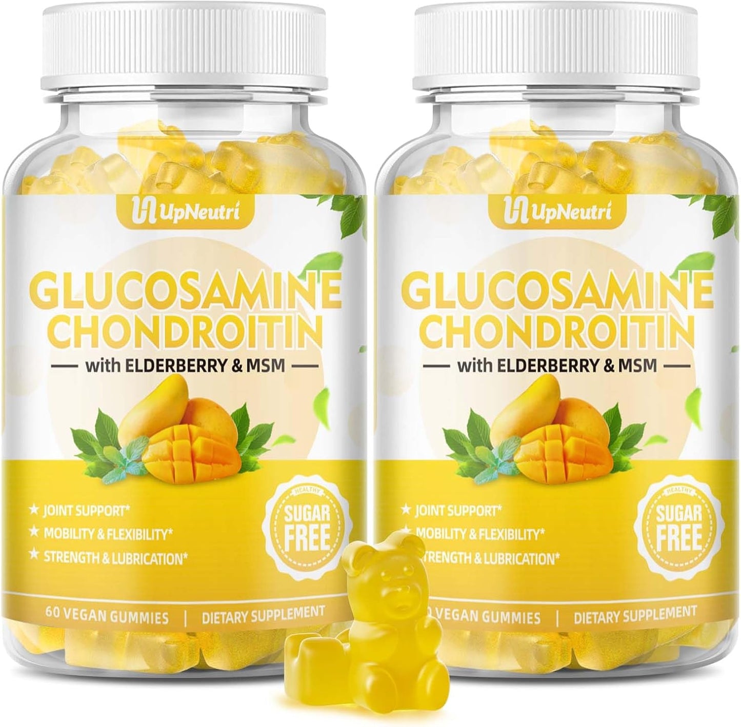 Sugar Free Glucosamine Chondroitin Gummies for Joint Health
