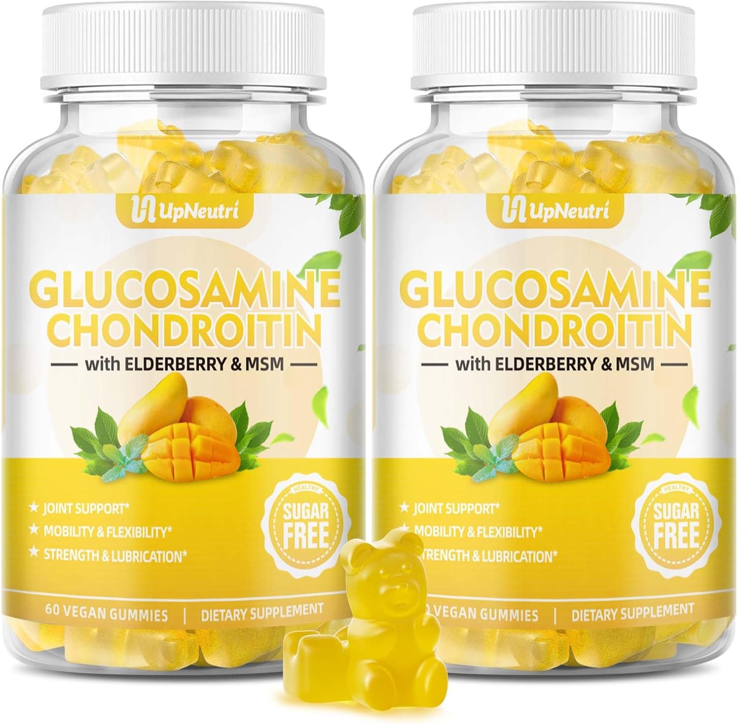Sugar Free Glucosamine Chondroitin Gummies for Joint Health