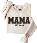 Personalized Mama Embroidered Sweatshirt - Perfect Mother's Day Gift!