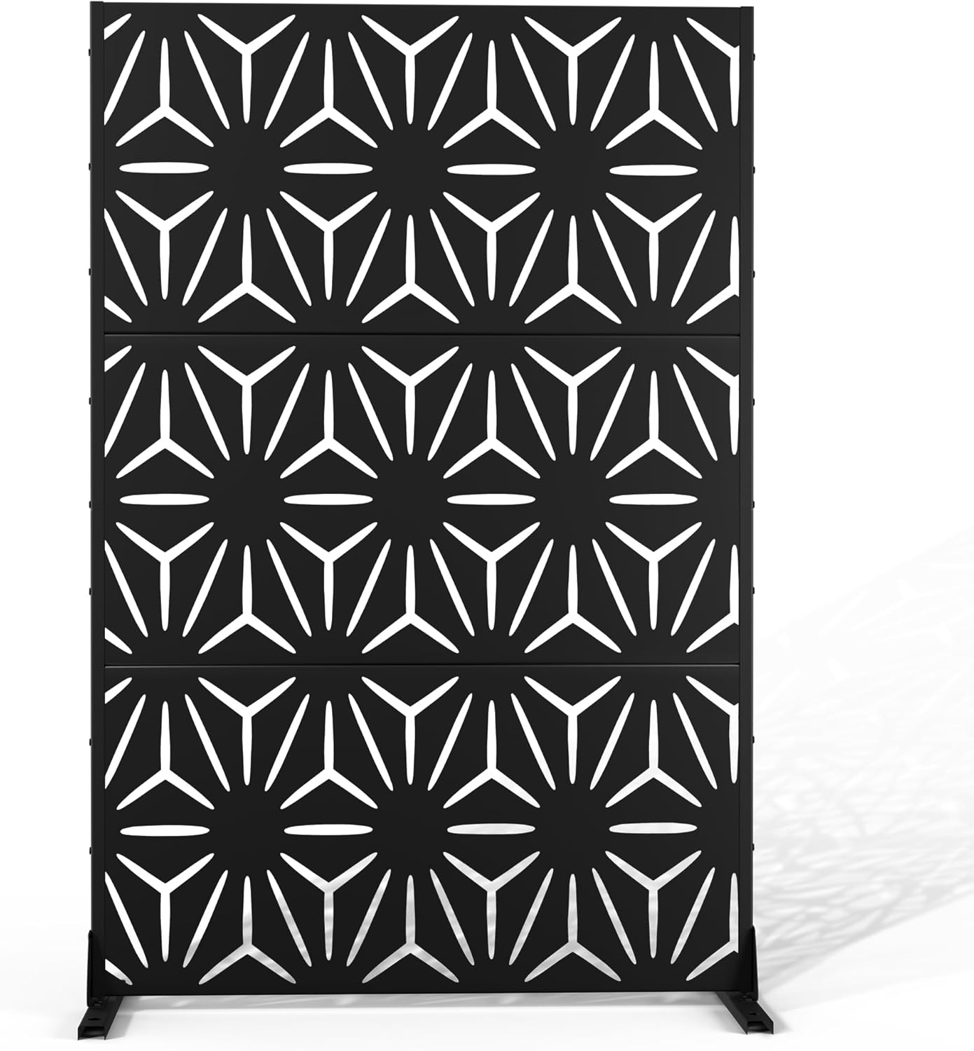 YESUNEED Metal Privacy Screen for Stylish Outdoor Spaces