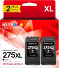 275XL PG275 Black Ink Cartridges Replacement for Canon Printers - High