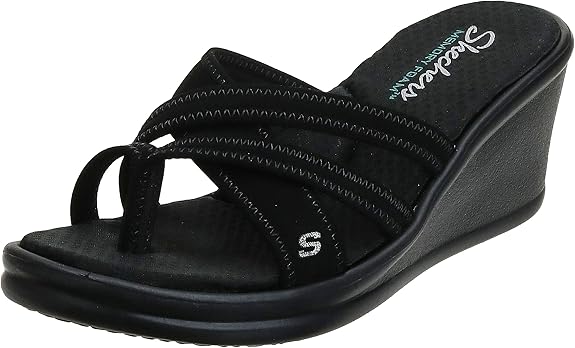 Skechers Women's Rumblers Wedge Sandal: Comfort Meets Style