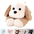Weighted 20 in Light Brown Dog Plush - Cozy 4 lb Heatable Hug