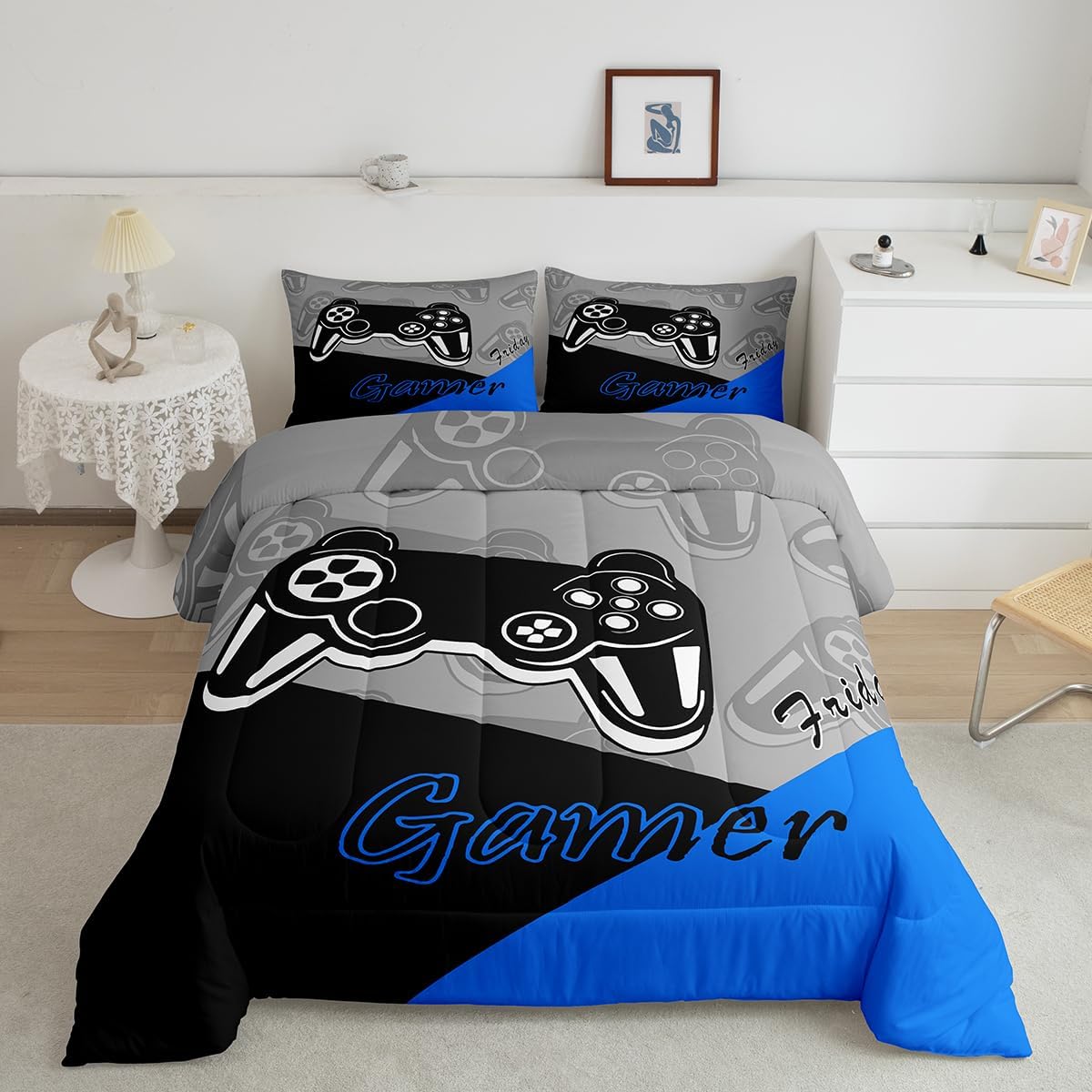 Feelyou Gaming Comforter Set for Boys with Unique Designs