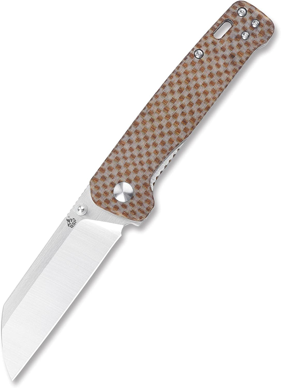 QSP Penguin Folding Knife with D2 Blade and Micarta Handle