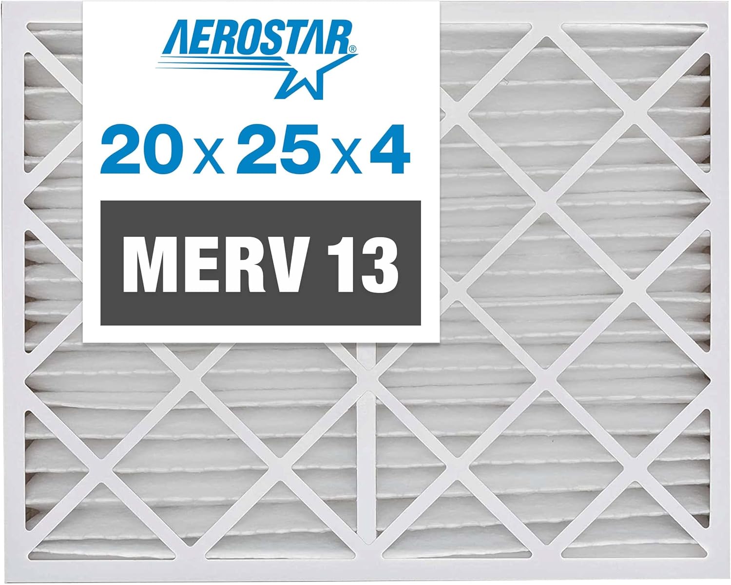 Aerostar 20x25x4 MERV 13 Air Filter for Honeywell Systems