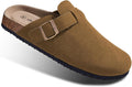 Comfort Clogs for Men Women - Cushioned Cork Footbed Nurse Work Shoes