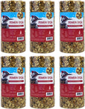 Birdseed Cylinders with Hole - Small Cylinder Redhead Special 6pc