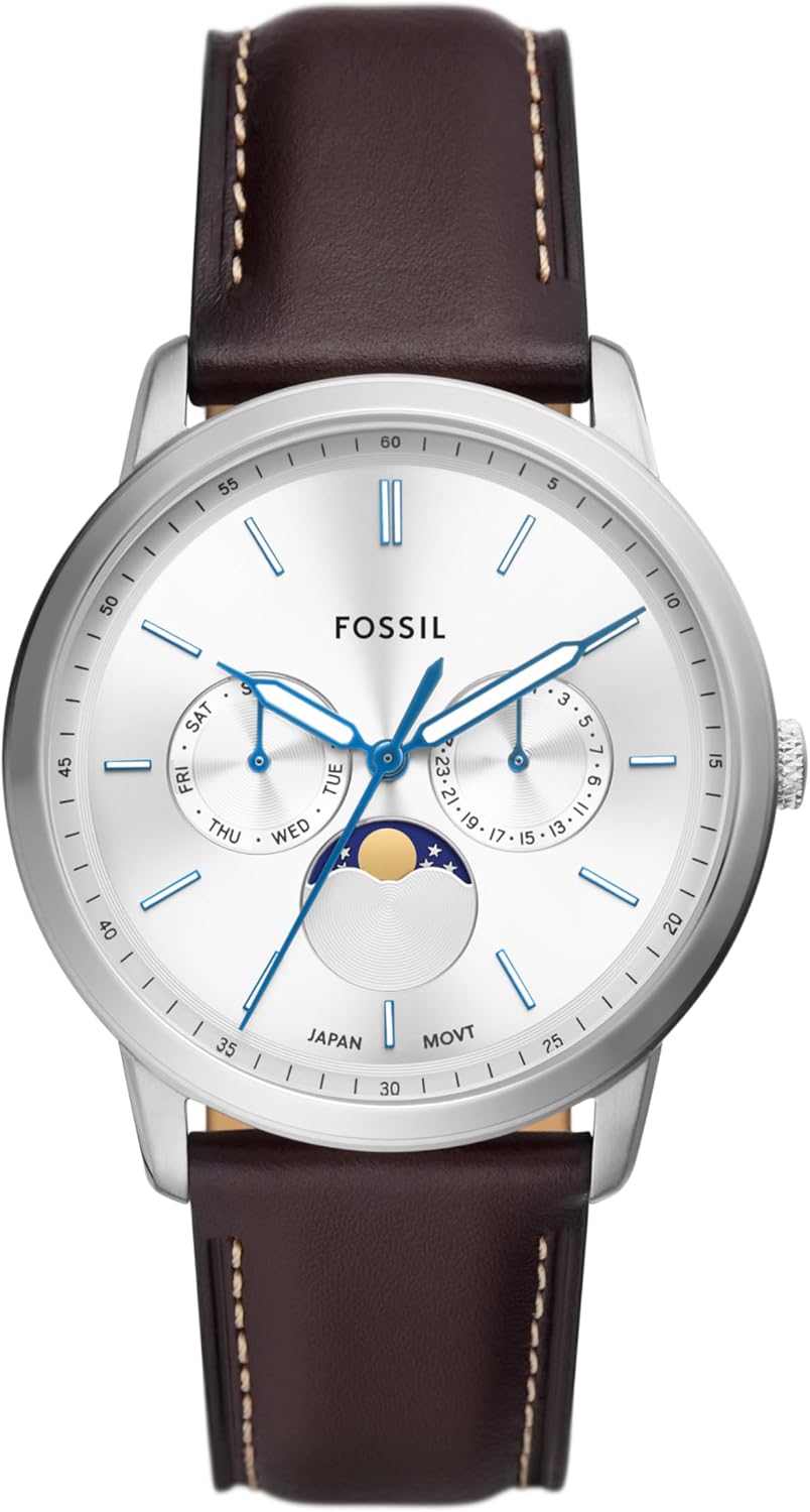 Fossil Men's Neutra Quartz Chronograph Watch with Leather Band