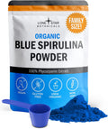 Organic Blue Spirulina Powder 120 Servings - Pure Superfood