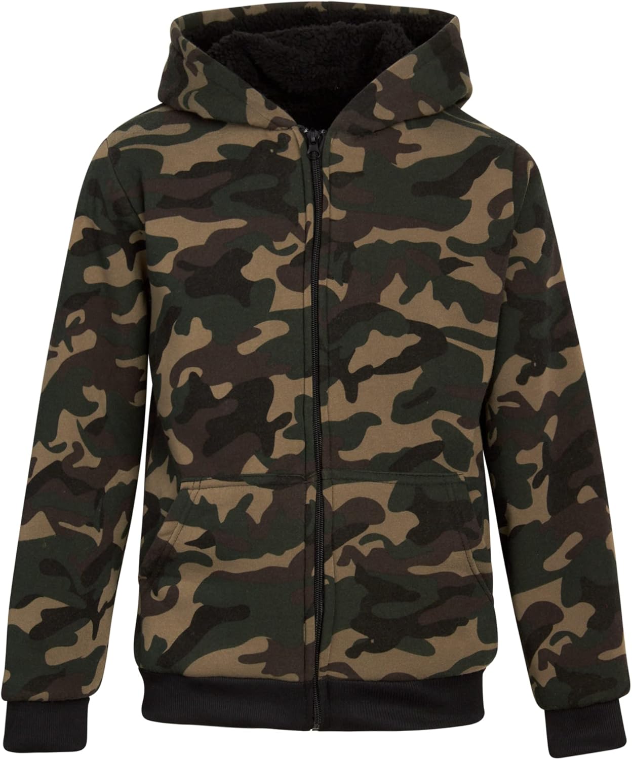 Coney Island Boys Sherpa-Lined Hoodie - Cozy Warmth for Boys