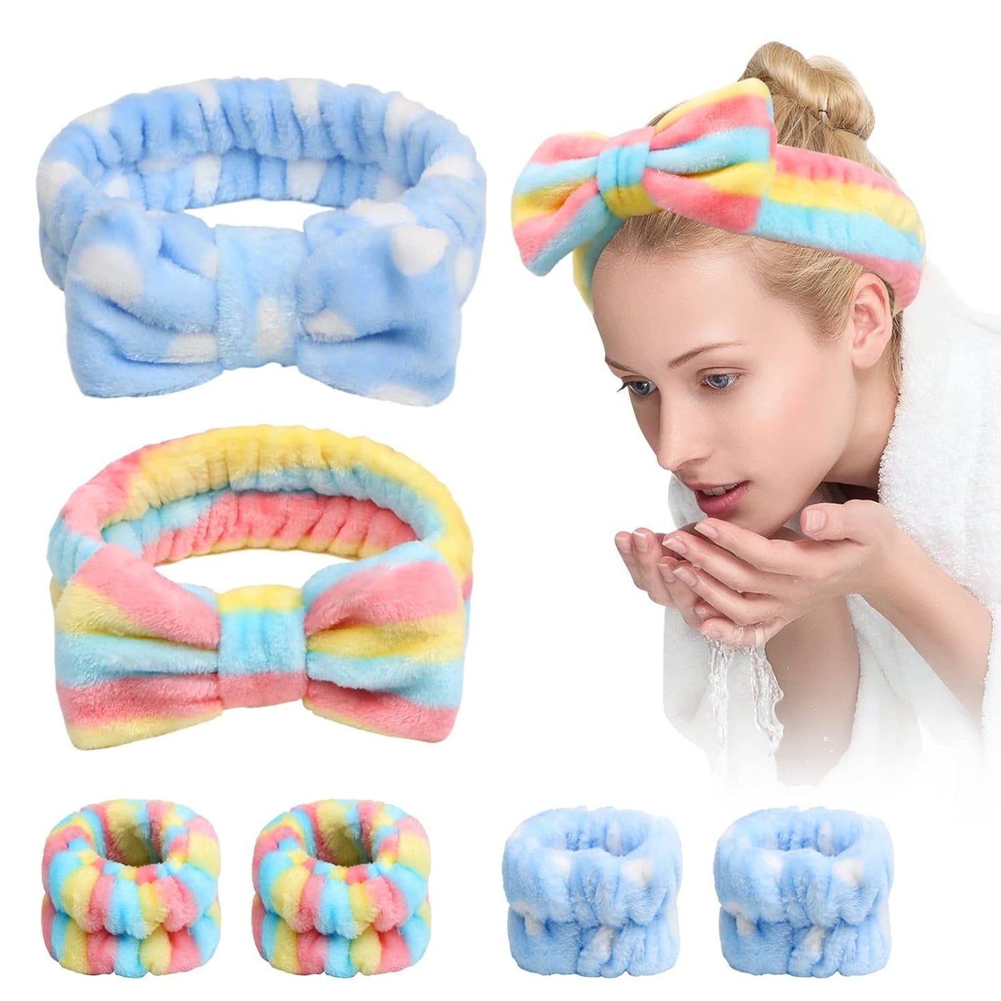 Yoseng Face Wash Headband Set - Perfect for Skincare