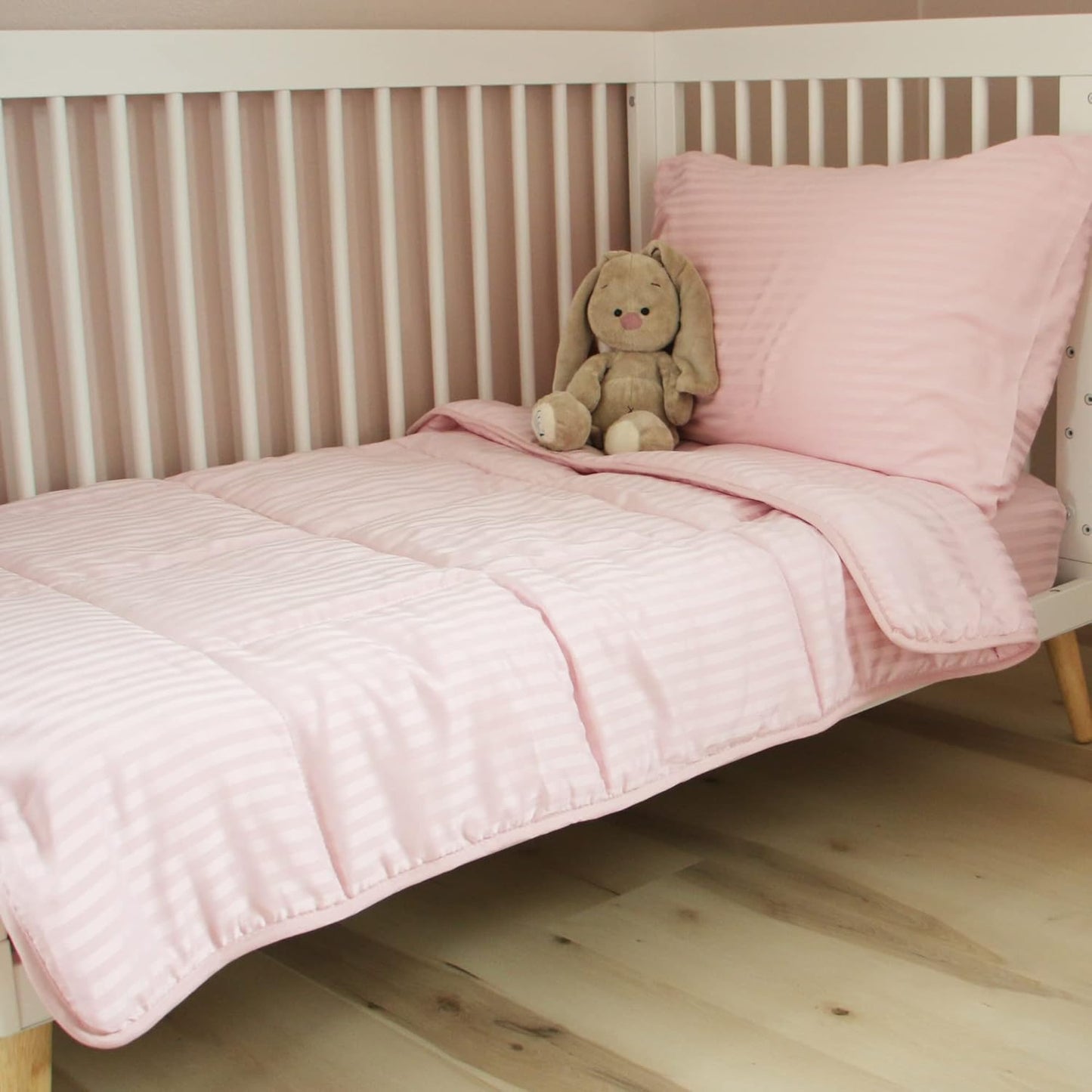 ZPECC Toddler Bedding Set - Hypoallergenic Baby Crib Set