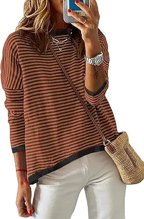 NARURAL Womens Lightweight Cotton Sweaters for Stylish Comfort