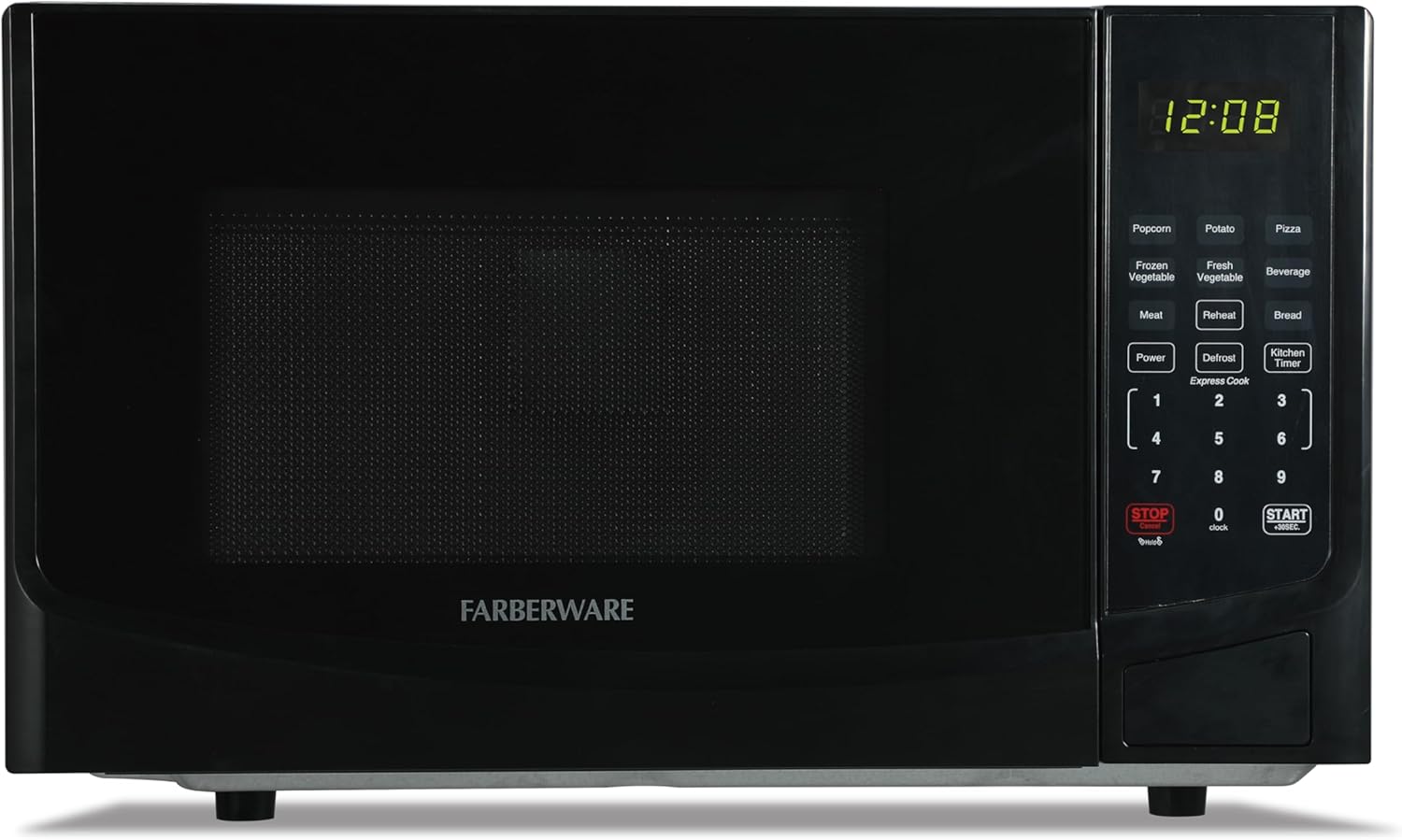 Compact 0.9 Cu. Ft. Microwave Oven with 10 Power Levels