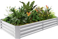 Land Guard 631ft Galvanized Metal Raised Garden Bed - Deep Root