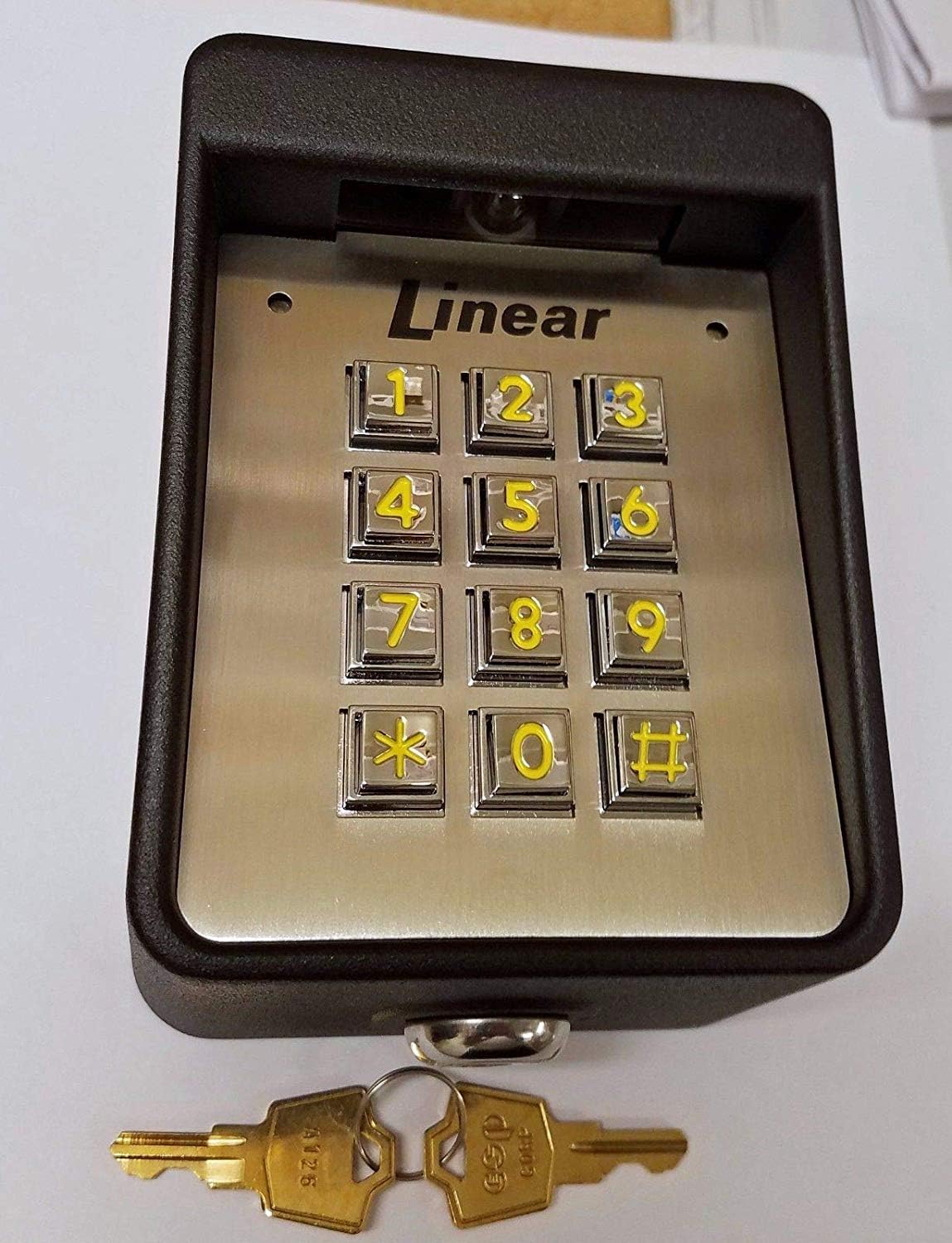 Linear Model AK-11 Digital Keypad for Secure Gate Access Control