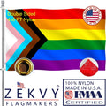 Pride Flag 4x6 Outdoor Double-Sided Heavy Duty Nylon - Vivid Color
