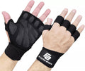 Ventilated Weight Lifting Workout Gloves with Built-In Wrist Wraps