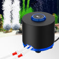 AQQA Aquarium Air Pump 6W Quiet Powerful Aerator - Adjustable Flow