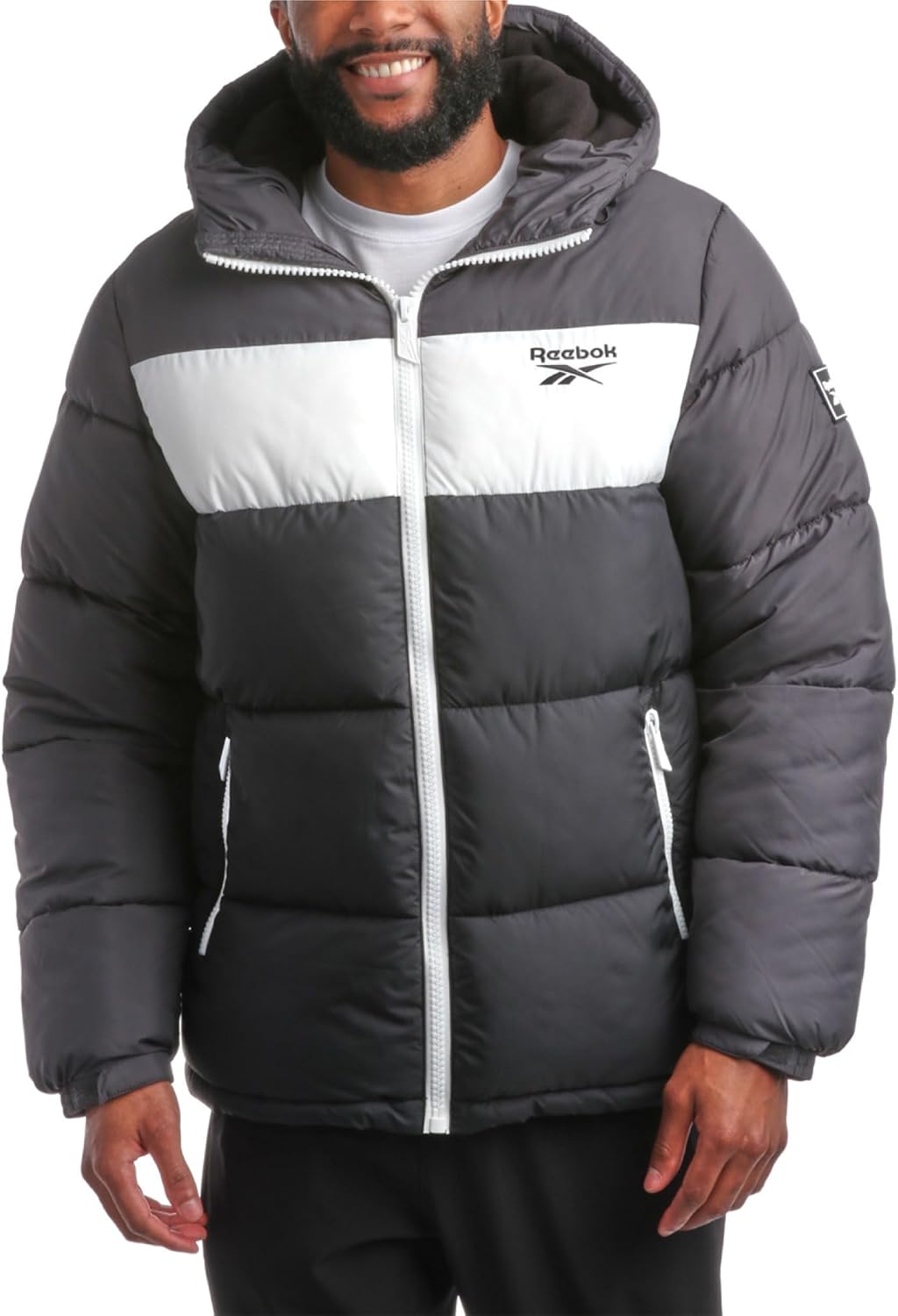 Reebok Heavyweight Quilted Ski Jacket - Weather Resistant! 