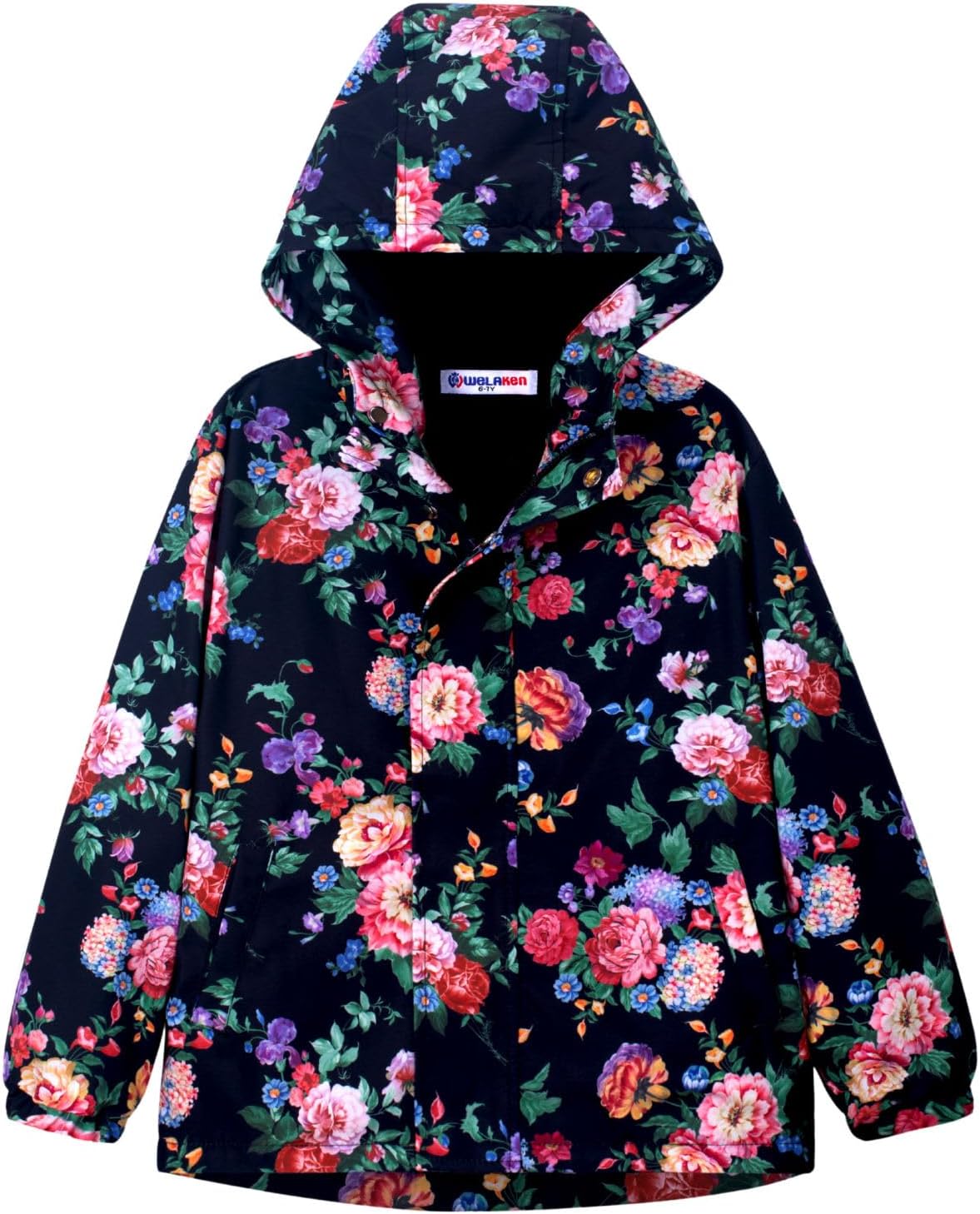 WELAKEN Fleece Lined Jackets for Kids - Water Resistant Coats