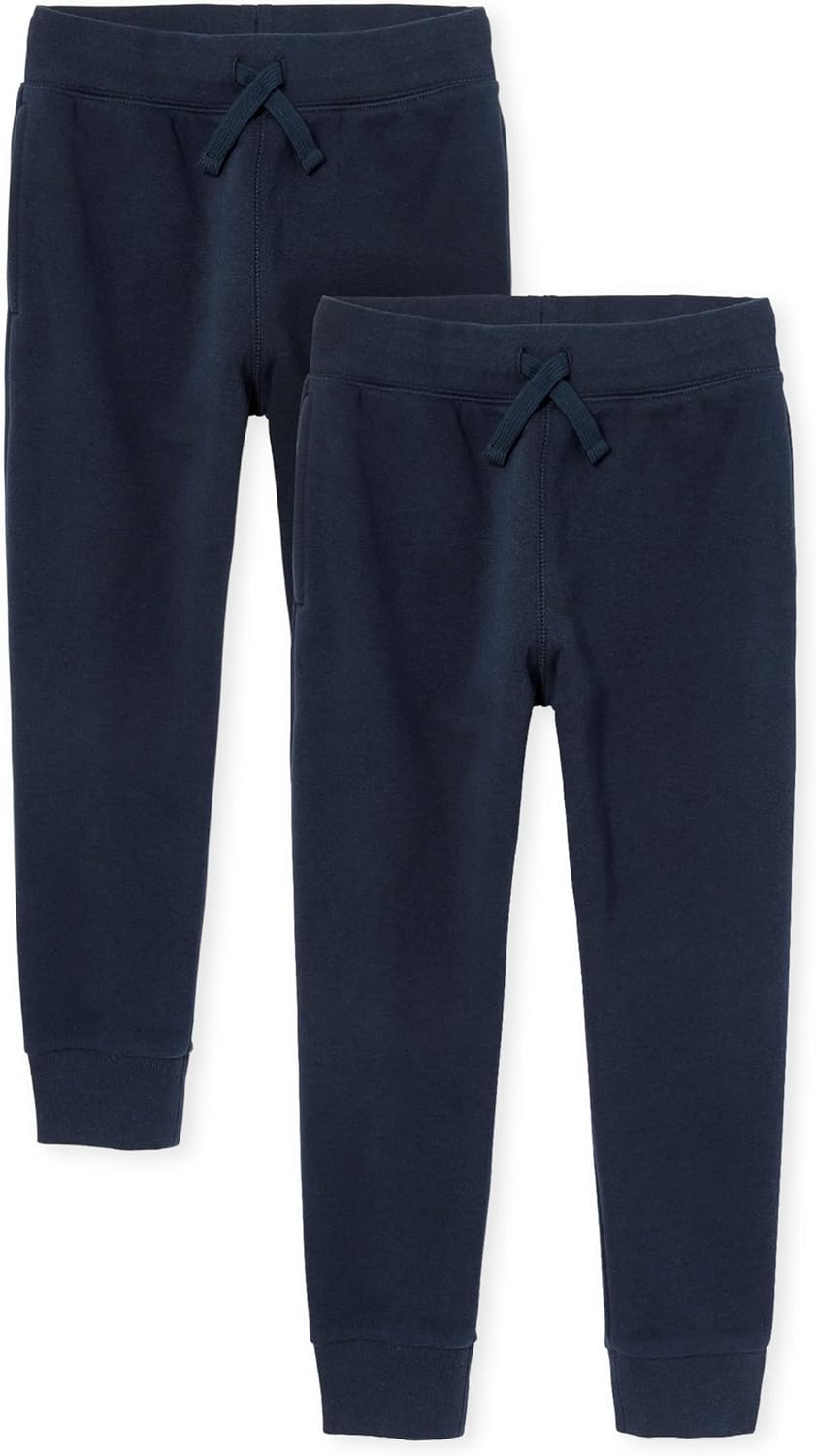 Boys Active Fleece Jogger Sweatpants for Comfort and Style