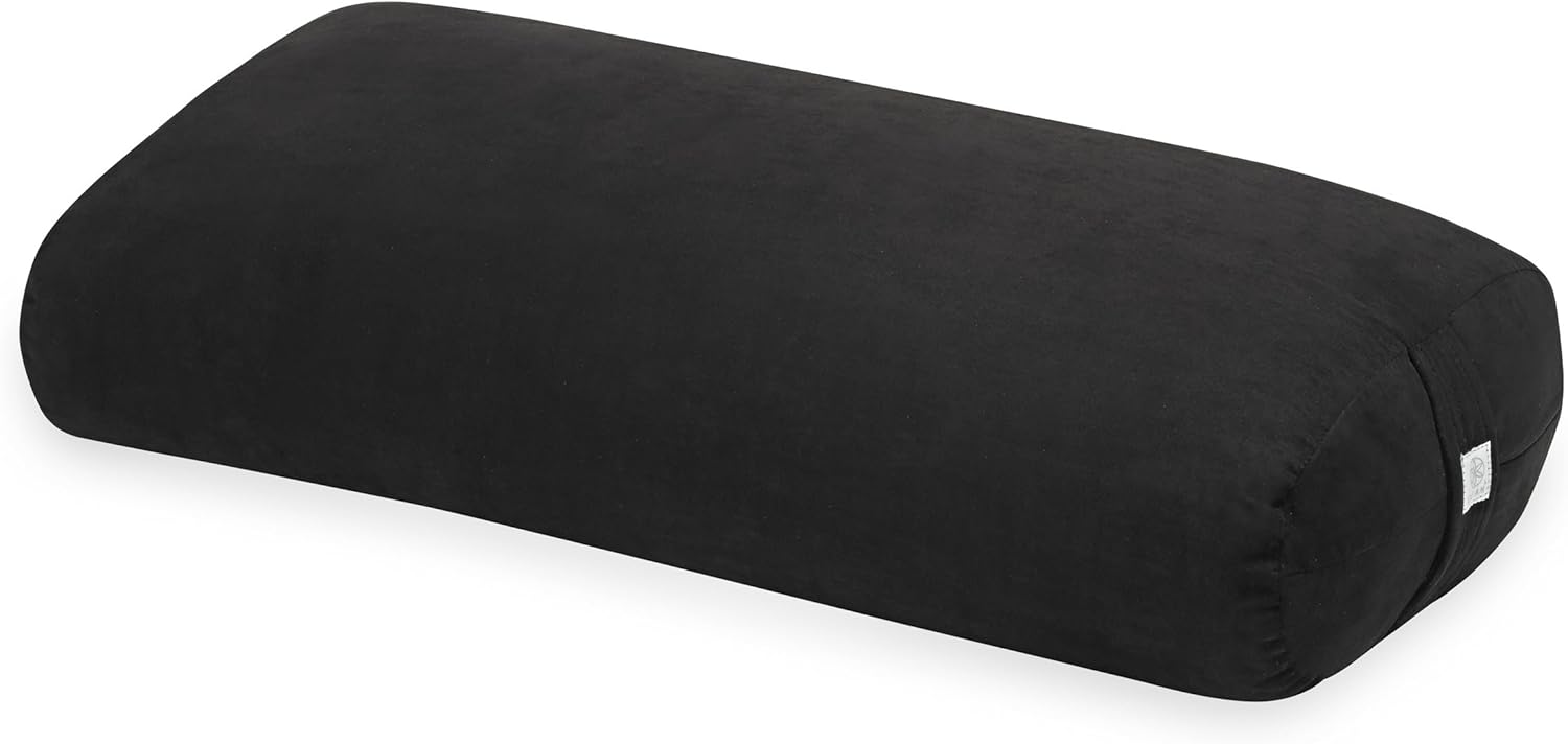 Gaiam Long Yoga Bolster - Supportive Pillow