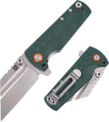 Proponent Folding Knife 1820P Green - D2 Steel EDC