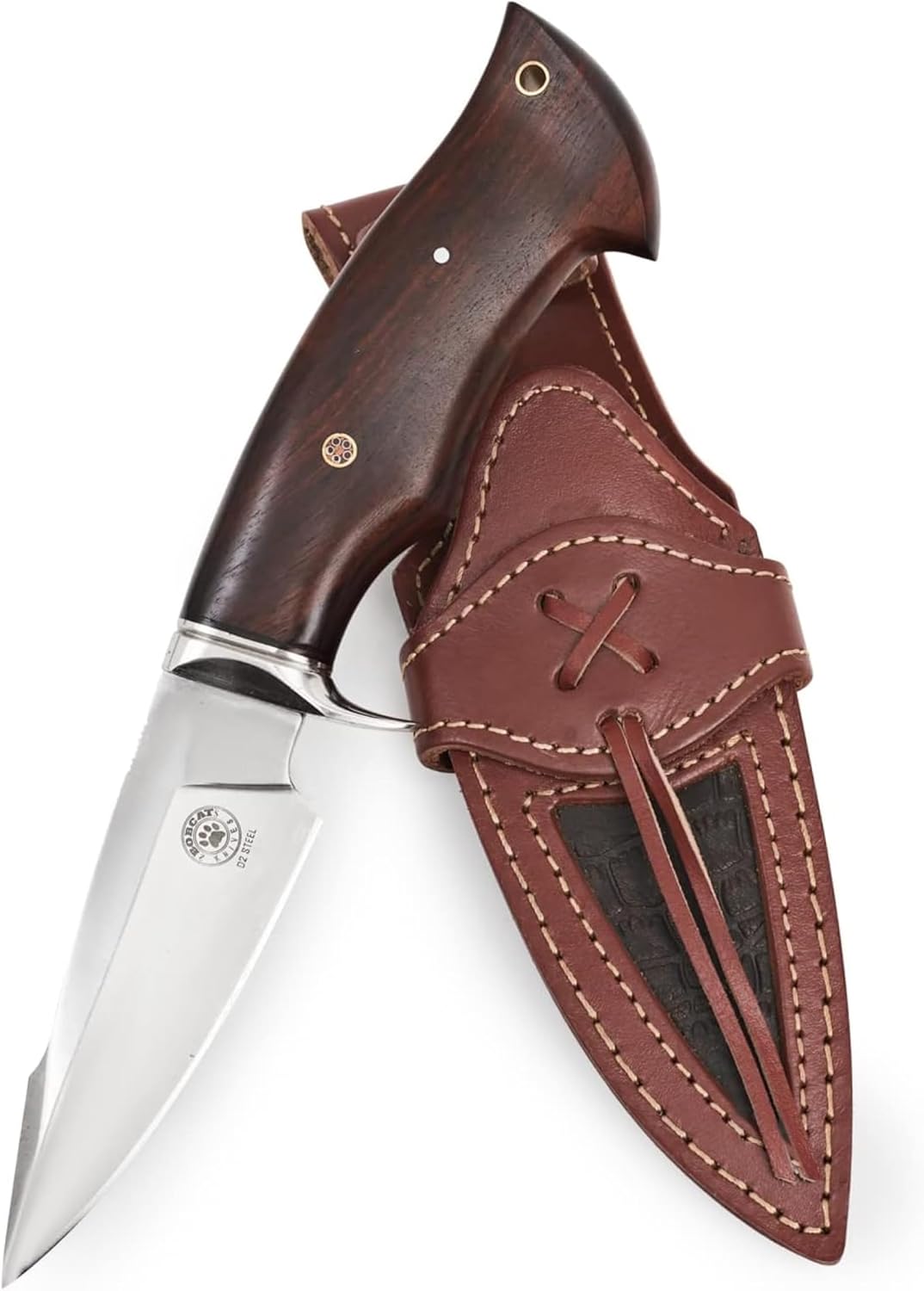BIGCAT ROAR Predator Hunter D2 Steel Handmade Hunting Knife