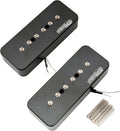 Wilkinson M Series Alnico 5 P90 Soapbar Neck and Bridge Set - Classic