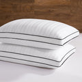 downluxe Goose Feather and Down Pillows 2 Pack Queen - Soft Support
