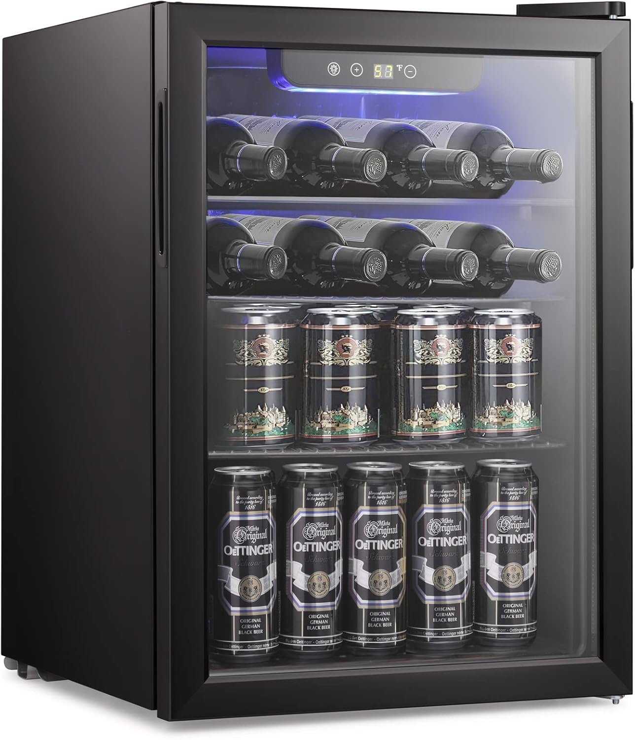 Antarctic Star 2.6cu.ft Wine Cooler with Adjustable Temperature