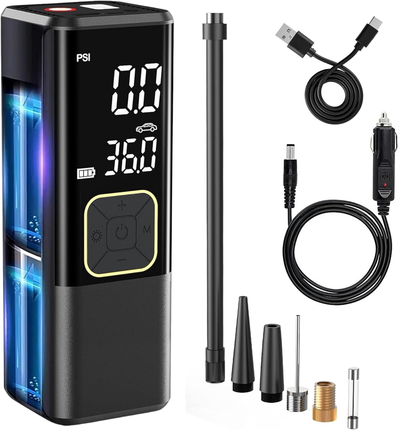 Viterro Portable Tire Inflator - Fast 150PSI Air Pump