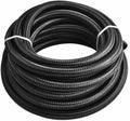 12AN 20ft Stainless Steel Nylon Braided Fuel Line Hose - Durable Fuel