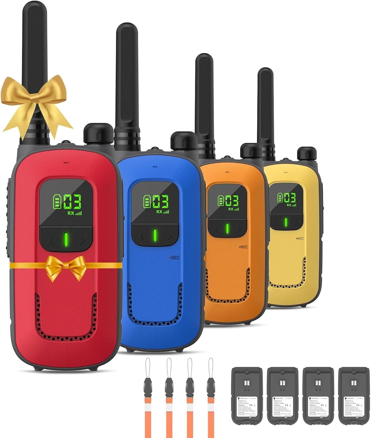 Radioddity FS-T3 Walkie Talkies for Long Range Communication