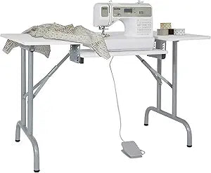 Sew Ready Folding Multipurpose Sewing Table for Creative Projects